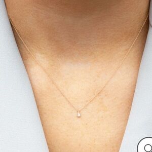 Dana Rebecca Designs-Sophia Ryan Petite Diamond Pendant Necklace